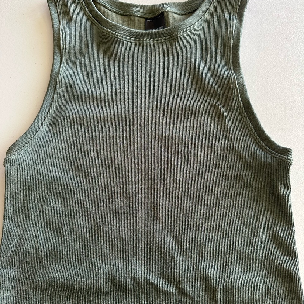 Ribbed Knit Tank Top